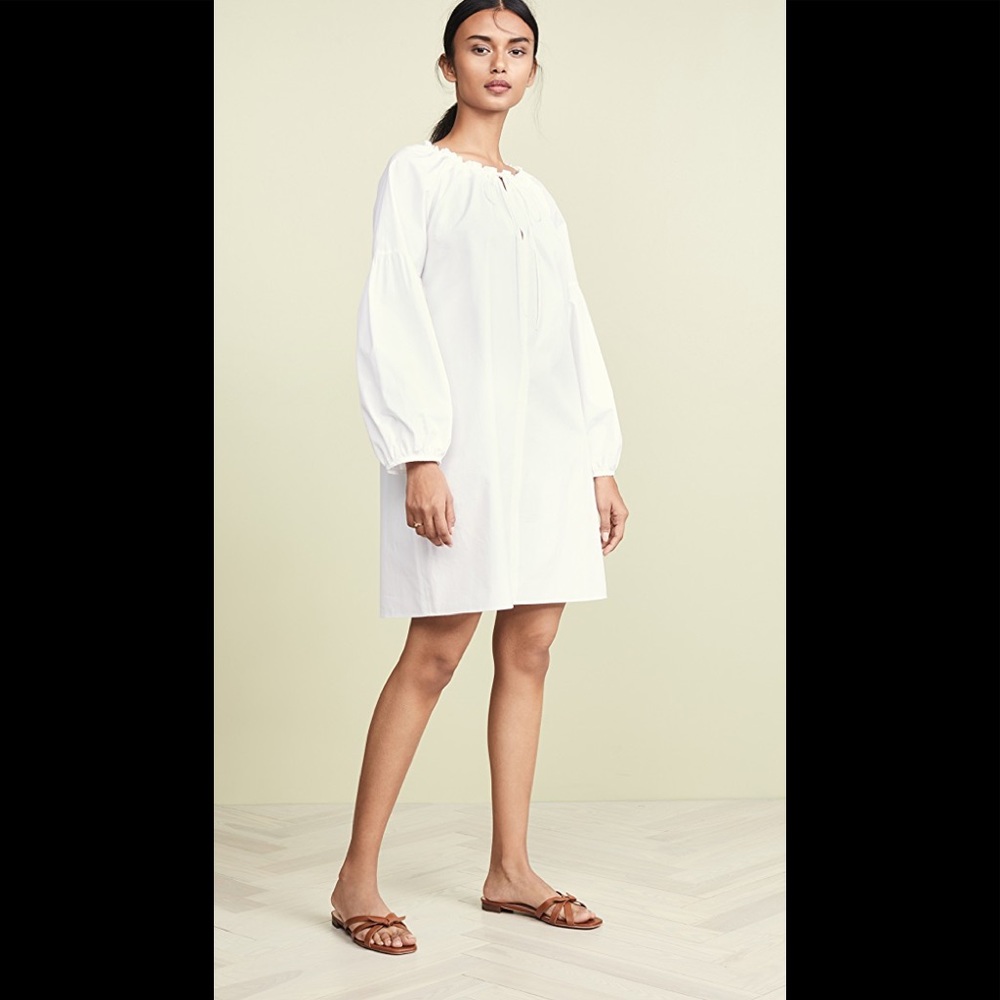 Jenny Park Alexa Mini Dress in White Size L